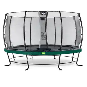 Netto Marken-Discount EXIT Elegant 427 (14ft) RUND + Sicherheitsnetz Economy grün Angebot