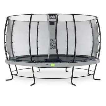 Netto Marken-Discount EXIT Elegant 427 (14ft) RUND + Sicherheitsnetz Economy grau Angebot