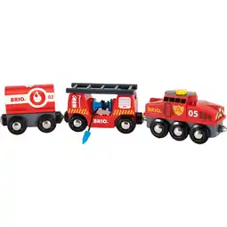 Netto Marken-Discount BRIO Spielfahrzeug World Feuerwehr-Löschzug Angebot