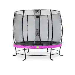 Netto Marken-Discount EXIT Elegant 253 (8,3ft) RUND + Sicherheitsnetz Economy lila Angebot