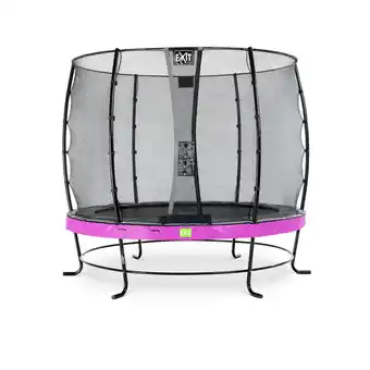Netto Marken-Discount EXIT Elegant 253 (8,3ft) RUND + Sicherheitsnetz Economy lila Angebot