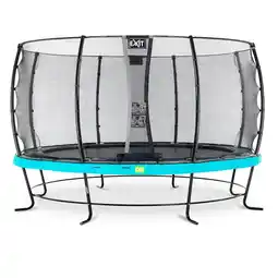 Netto Marken-Discount EXIT Elegant 427 (14ft) RUND + Sicherheitsnetz Economy blau Angebot