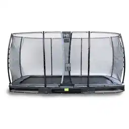 Netto Marken-Discount EXIT Elegant Ground Rechteckig 244x427 (8x14ft) + Sicherheitsnetz Economy schwarz Angebot