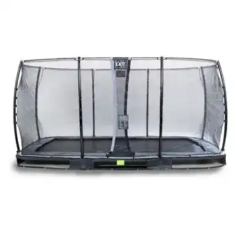 Netto Marken-Discount EXIT Elegant Ground Rechteckig 244x427 (8x14ft) + Sicherheitsnetz Economy schwarz Angebot