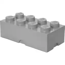 Netto Marken-Discount Room Copenhagen Aufbewahrungsbox LEGO Storage Brick 8 grau Angebot