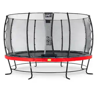 Netto Marken-Discount EXIT Elegant 427 (14ft) RUND + Sicherheitsnetz Economy rot Angebot