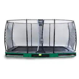 Netto Marken-Discount EXIT Elegant Ground Rechteckig 244x427 (8x14ft) + Sicherheitsnetz Economy grün Angebot