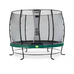 Netto Marken-Discount EXIT Elegant 305 (10ft) RUND + Sicherheitsnetz Economy grün Angebot