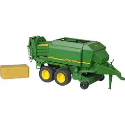 Netto Marken-Discount bruder Modellfahrzeug John Deere Großballenpresse Angebot