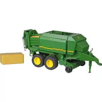 Netto Marken-Discount bruder Modellfahrzeug John Deere Großballenpresse Angebot