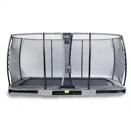 Netto Marken-Discount EXIT Elegant Ground Rechteckig 244x427 (8x14ft) + Sicherheitsnetz Economy grau Angebot