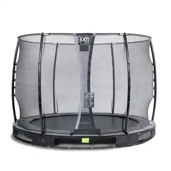 Netto Marken-Discount EXIT Elegant Ground 305 (10ft) RUND + Sicherheitsnetz Economy schwarz Angebot