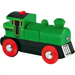 Netto Marken-Discount BRIO Spielfahrzeug World Speedy Green Batterielok Angebot