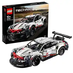 Netto Marken-Discount LEGO Konstruktionsspielzeug Technic Porsche 911 RSR Angebot