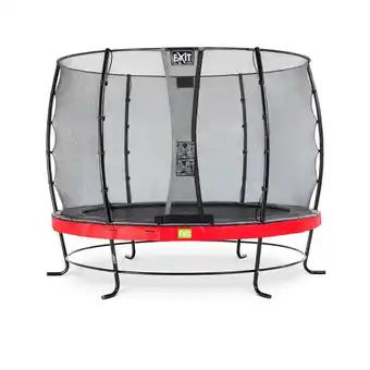 Netto Marken-Discount EXIT Elegant 305 (10ft) RUND + Sicherheitsnetz Economy rot Angebot