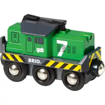 Netto Marken-Discount BRIO Spielfahrzeug World Batterie-Frachtlok Angebot
