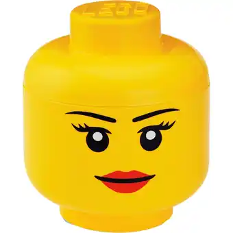 Netto Marken-Discount Room Copenhagen Aufbewahrungsbox LEGO Iconic Storage Head Girl Angebot