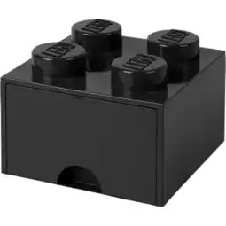 Netto Marken-Discount Room Copenhagen Aufbewahrungsbox LEGO Brick Drawer 4 schwarz Angebot