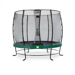 Netto Marken-Discount EXIT Elegant 253 (8,3ft) RUND + Sicherheitsnetz Economy grün Angebot