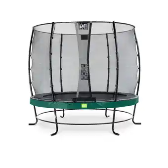 Netto Marken-Discount EXIT Elegant 253 (8,3ft) RUND + Sicherheitsnetz Economy grün Angebot