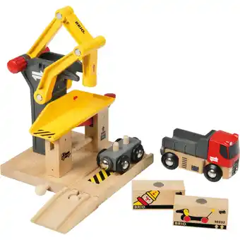 Netto Marken-Discount BRIO Spielgebäude World Frachtverladestation Angebot