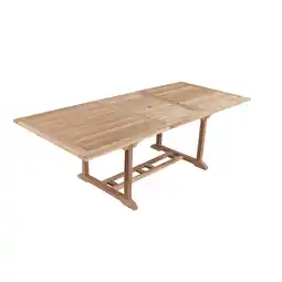 Netto Marken-Discount Ausziehtisch SOLO, rechteckig, Teak (PK) Angebot