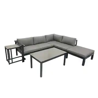 Netto Marken-Discount Lounge-Eckgruppe MIRANDA, 5-tlg Angebot