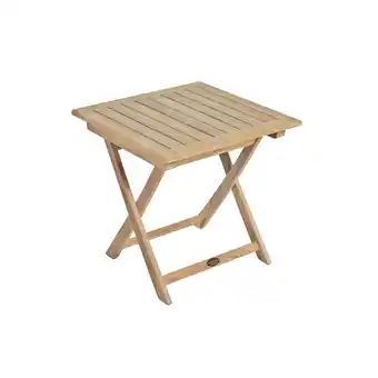 Netto Marken-Discount Beistelltisch SOLO, quadratisch, Teak Angebot