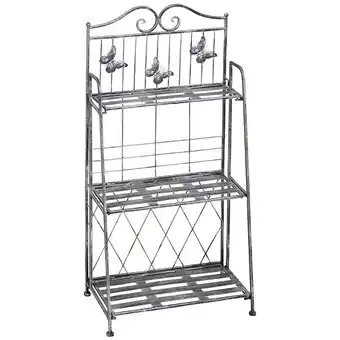Netto Marken-Discount Outsunny Blumenregal Metall Angebot