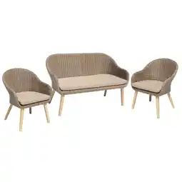 Netto Marken-Discount Sofa & Stuhl Set PUEBLO, 3-teilig Angebot