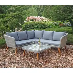 Netto Marken-Discount Lounge-Set PAMPLONA, grau Angebot