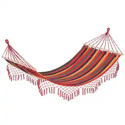 Netto Marken-Discount Outsunny Hängematte Baumwolle, Polyester Angebot