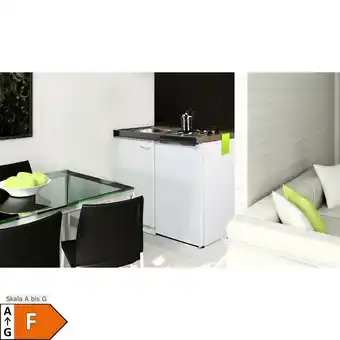Netto Marken-Discount Respekta Miniküche PANTRY100SV weiß Duokochfeld Angebot