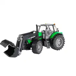 Netto Marken-Discount bruder Modellfahrzeug Deutz Agrotron X720 mit Frontlader Angebot