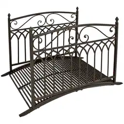 Netto Marken-Discount Gartenbrücke YASUR mit Geländer Angebot