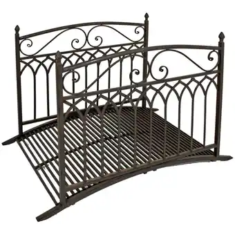 Netto Marken-Discount Gartenbrücke YASUR mit Geländer Angebot