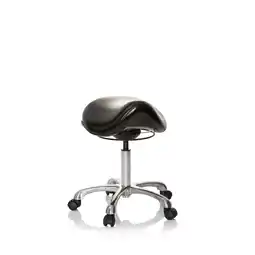 Netto Marken-Discount hjh OFFICE Sattelhocker ORTHO SIT Kunstleder ohne Armlehnen Angebot