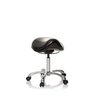 Netto Marken-Discount hjh OFFICE Sattelhocker ORTHO SIT Kunstleder ohne Armlehnen Angebot