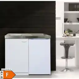 Netto Marken-Discount Respekta Miniküche MK100WCSV 100 cm Weiß Angebot