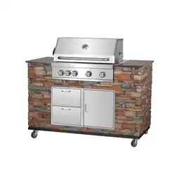Netto Marken-Discount El Fuego Outdoor-Grillküche Built-In Angebot