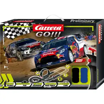 Netto Marken-Discount Carrera Rennbahn GO!!! Super Rally Angebot