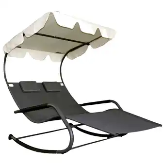 Netto Marken-Discount Doppel-Schaukelliege SERIFOS Angebot