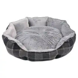 Netto Marken-Discount Heim Kuschelprogramm Schottland Heimtierbett Gr. M 57 x 52 x 18 cm Angebot