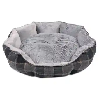 Netto Marken-Discount Heim Kuschelprogramm Schottland Heimtierbett Gr. M 57 x 52 x 18 cm Angebot