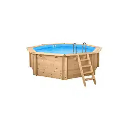 Netto Marken-Discount Holzpool Java ø 4,40 m/ 1,36m POOLROBOTER SUPER SET Angebot