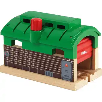 Netto Marken-Discount BRIO Bahn World Lokschuppen mit Rolltor Angebot