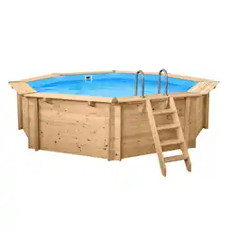 Netto Marken-Discount Holzpool Java ø 5,30 m/ 1,36m POOLROBOTER SUPER SET Angebot