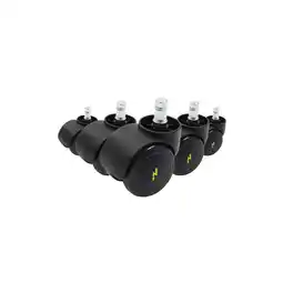 Netto Marken-Discount hjh OFFICE Stuhlrollen 5x ROLO ESD 11mm/50mm Metall, Kunststoff Angebot