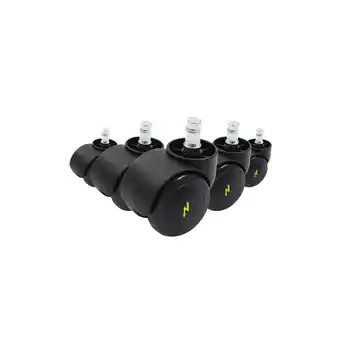Netto Marken-Discount hjh OFFICE Stuhlrollen 5x ROLO ESD 11mm/50mm Metall, Kunststoff Angebot