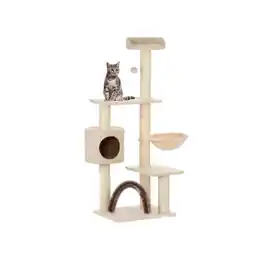 Netto Marken-Discount Silvio Design Kratzbaum Etagenboy beige Angebot